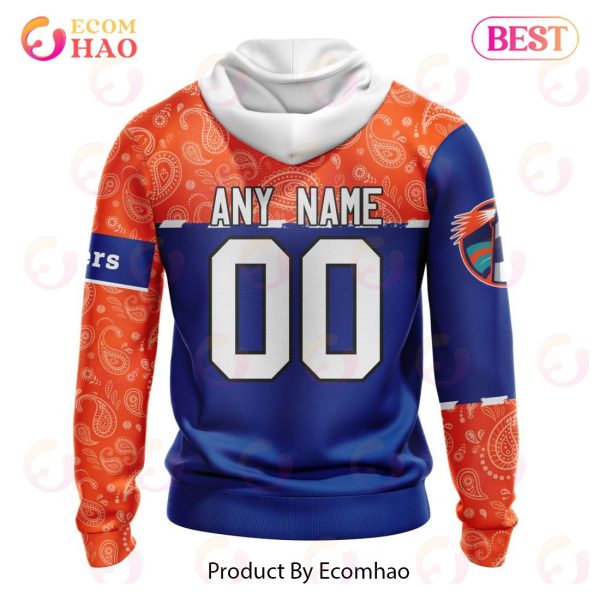 NHL New York Islanders Specialized Jersey Hockey With Paisley 3D Hoodie