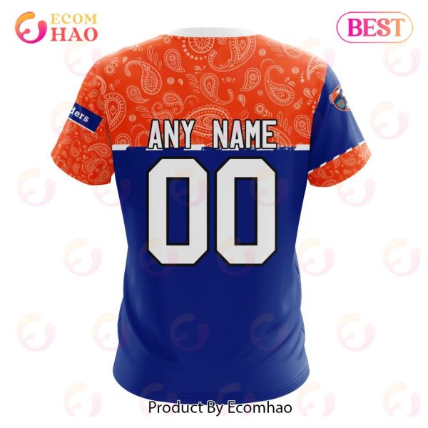 NHL New York Islanders Specialized Jersey Hockey With Paisley 3D Hoodie