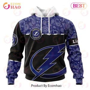 NHL Tampa Bay Lightning Specialized Jersey Hockey With Paisley 3D Hoodie