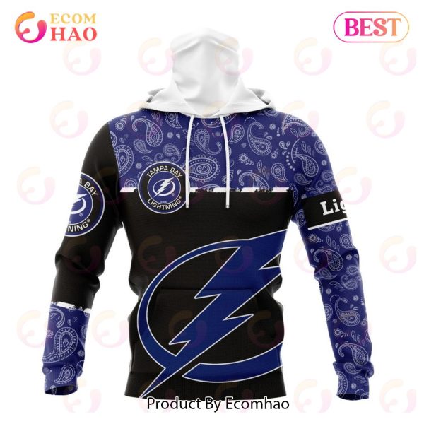 NHL Tampa Bay Lightning Specialized Jersey Hockey With Paisley 3D Hoodie
