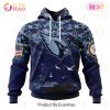 Best NFL Atlanta Falcons Honor US Navy Veterans All Over Print Hoodie