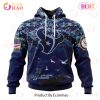 Best NFL Indianapolis Colts Honor US Navy Veterans All Over Print Hoodie