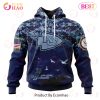 Best NFL Las Vegas Raiders Honor US Navy Veterans All Over Print Hoodie