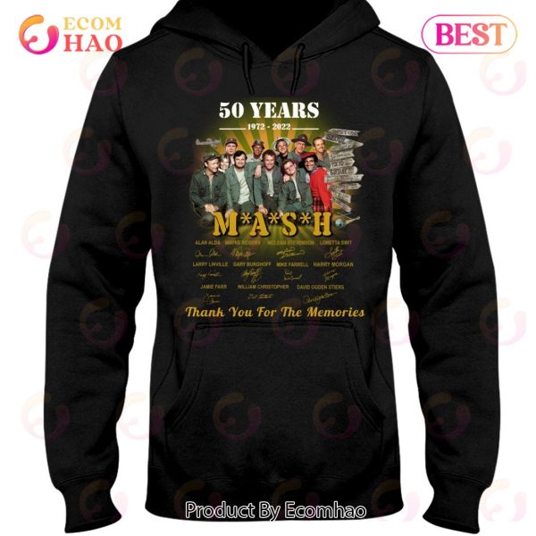 50 Years 1972 – 2022 Mash Thank You For The Memories T-Shirt
