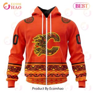 NHL Calgary Flames Specialized National Day For Truth And Reconciliation 3D Hoodie