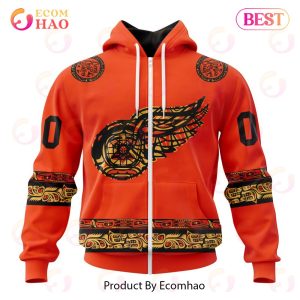 NHL Detroit Red Wings Specialized National Day For Truth And Reconciliation 3D Hoodie