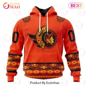 NHL Ottawa Senators Specialized National Day For Truth And Reconciliation 3D Hoodie
