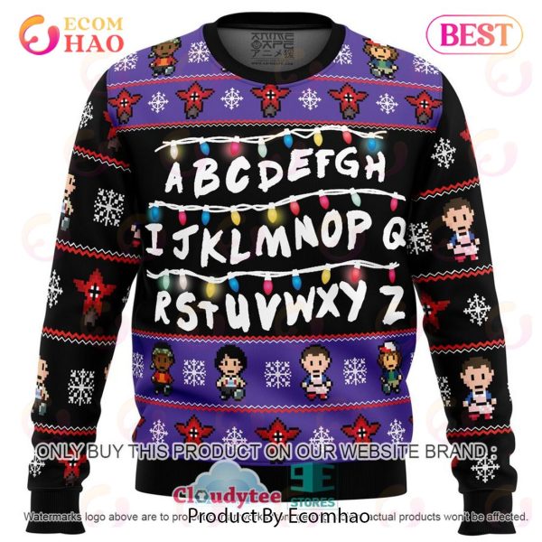 Stranger Things Ugly Christmas SWEATSHIRT – LR41