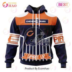 NFL Chicago Bears Specialized Design With Art 3D Hoodie