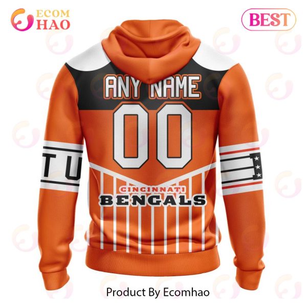 NFL Cincinnati Bengals Specialized Design With Art 3D Hoodie
