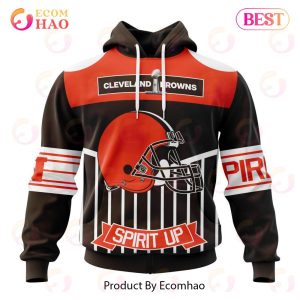 NFL Cleveland Browns Specialized Design With Art 3D Hoodie