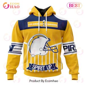 NFL Los Angeles Chargers Specialized Design With Art 3D Hoodie