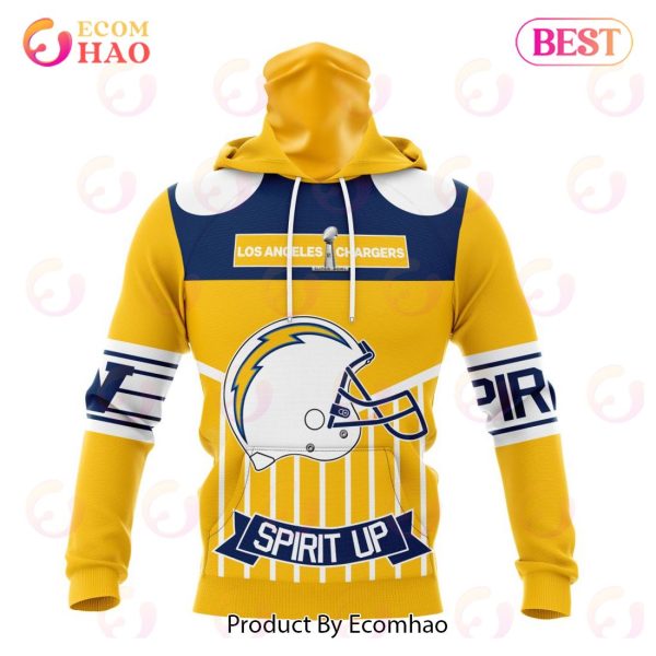 NFL Los Angeles Chargers Specialized Design With Art 3D Hoodie