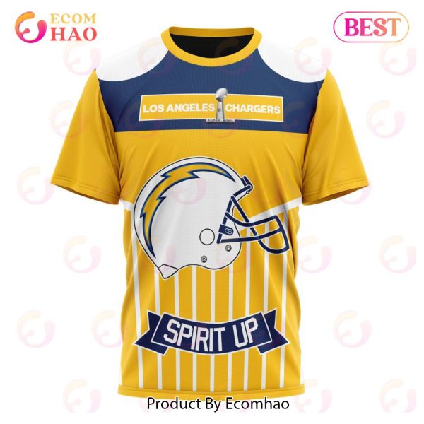NFL Los Angeles Chargers Specialized Design With Art 3D Hoodie