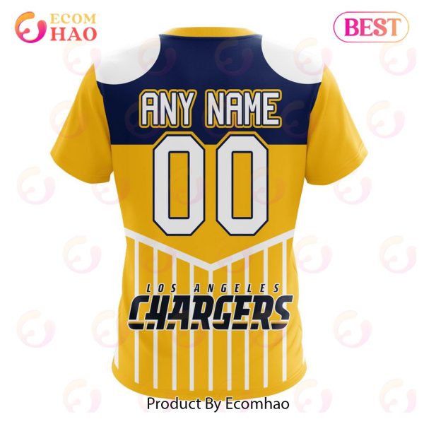NFL Los Angeles Chargers Specialized Design With Art 3D Hoodie
