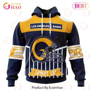 NFL Los Angeles Rams Specialized Design With Art 3D Hoodie