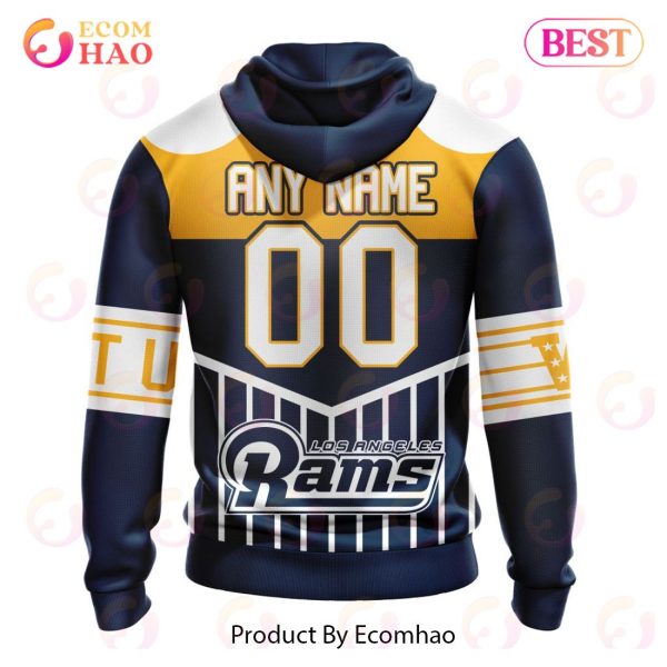 NFL Los Angeles Rams Specialized Design With Art 3D Hoodie