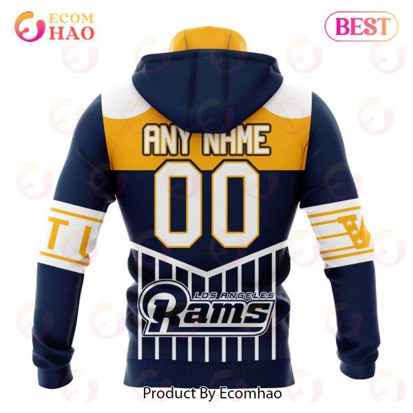 NFL Los Angeles Rams Specialized Design With Art 3D Hoodie
