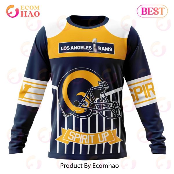 NFL Los Angeles Rams Specialized Design With Art 3D Hoodie