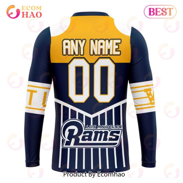 NFL Los Angeles Rams Specialized Design With Art 3D Hoodie