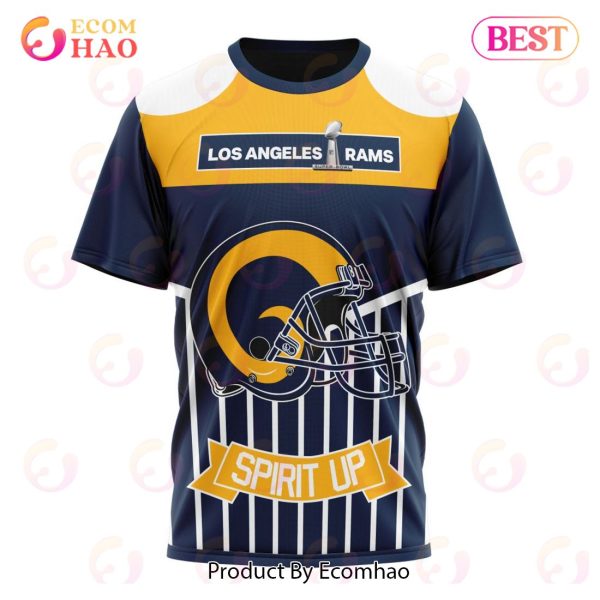 NFL Los Angeles Rams Specialized Design With Art 3D Hoodie