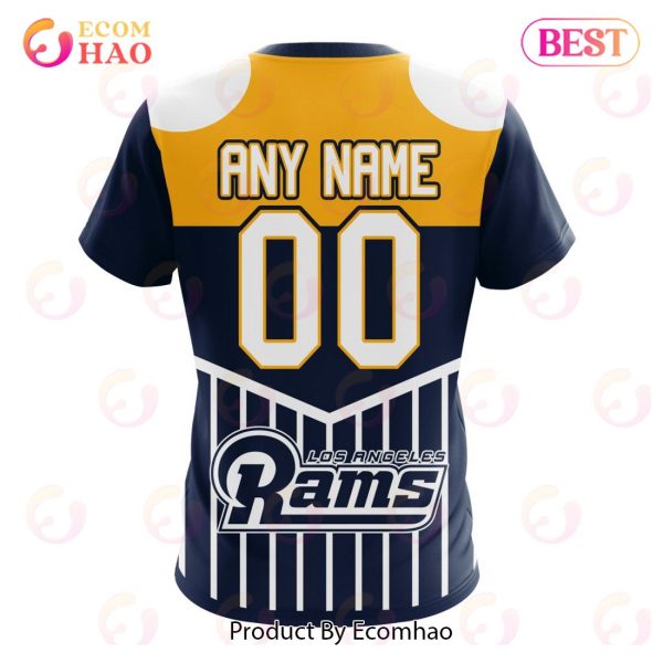 NFL Los Angeles Rams Specialized Design With Art 3D Hoodie