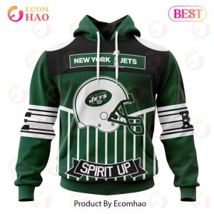 NFL New York Jets Specialized Design With Art 3D Hoodie
