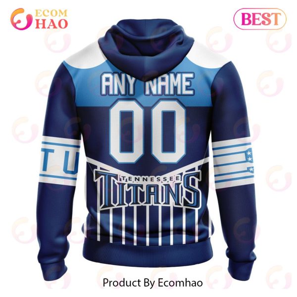NFL Tennessee Titans Specialized Design With Art 3D Hoodie