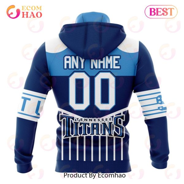 NFL Tennessee Titans Specialized Design With Art 3D Hoodie