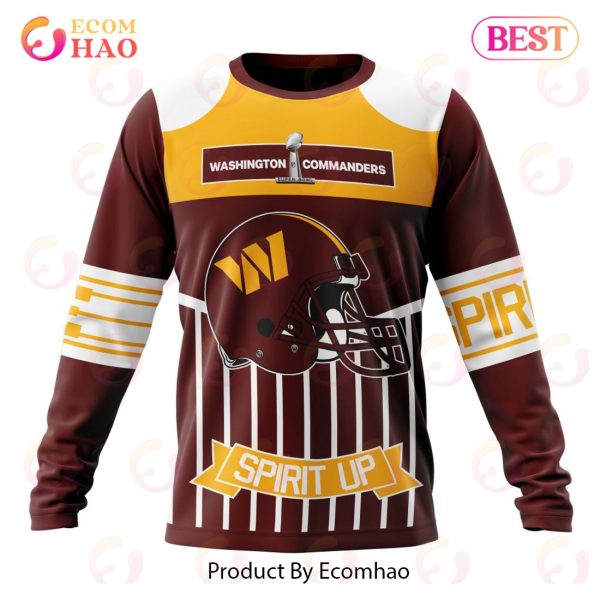 NFL Washington Football Team Specialized Design With Art 3D Hoodie