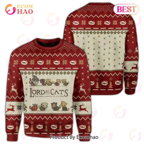 Lord Of Cats Ugly Christmas Sweatshirt