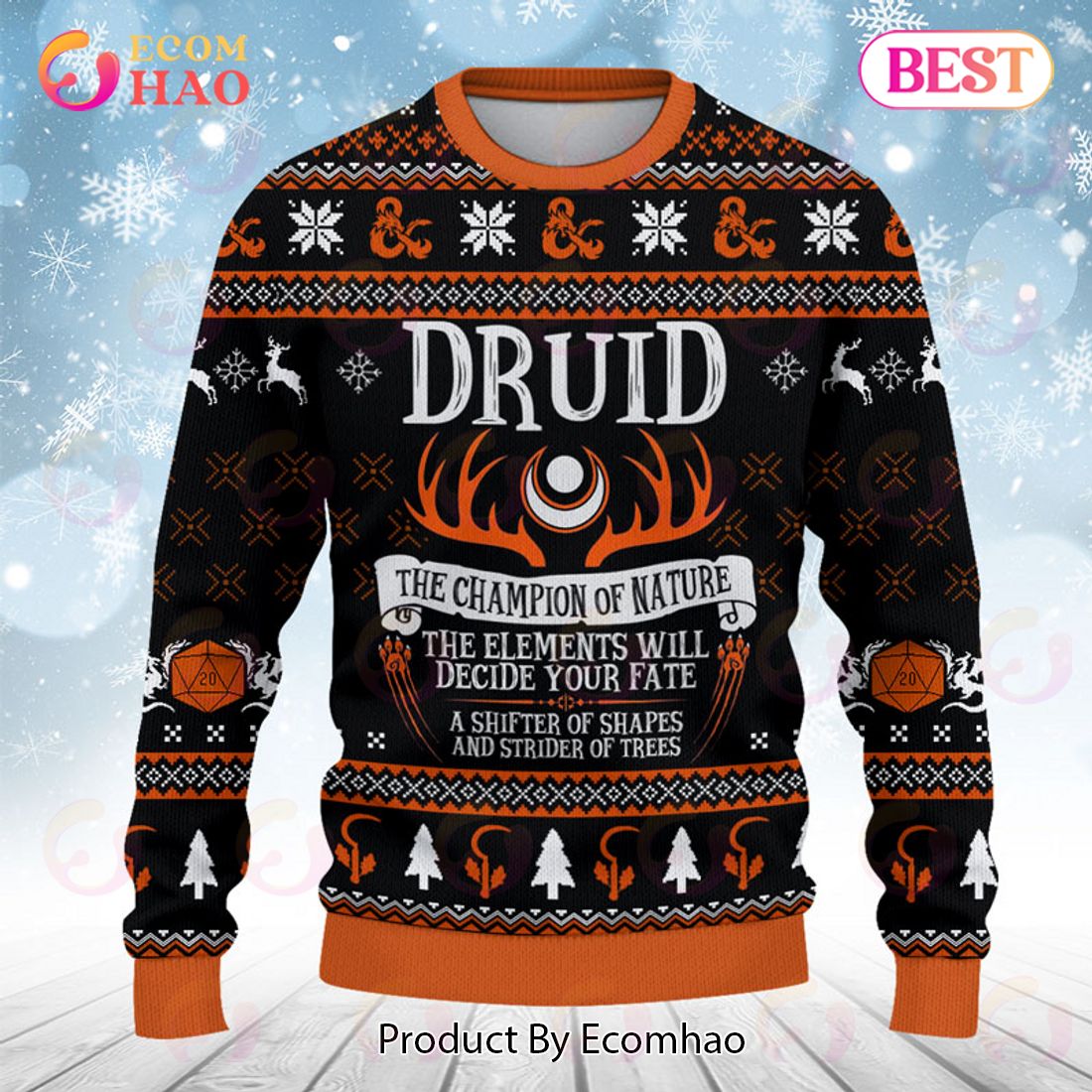 CLASSES DRUID SWEATER