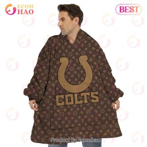 NFL Colts Specialized Design In LV Style 3D Hoodie
