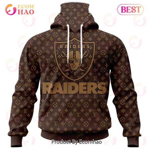 NFL Raiders Specialized Design In LV Style 3D Hoodie