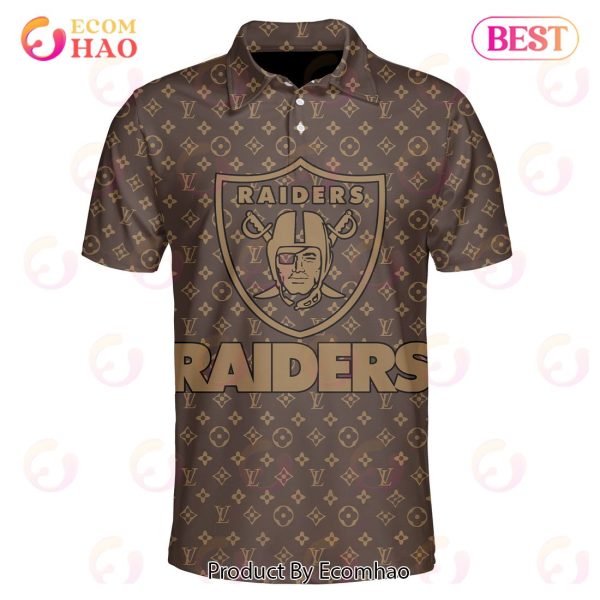 NFL Raiders Specialized Design In LV Style 3D Hoodie