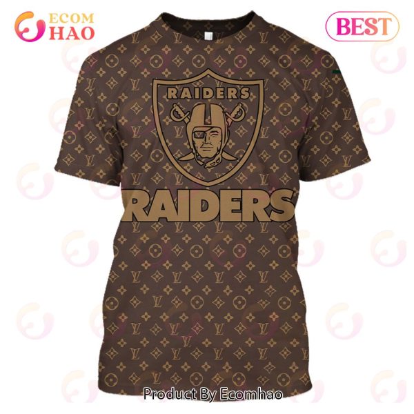 NFL Raiders Specialized Design In LV Style 3D Hoodie