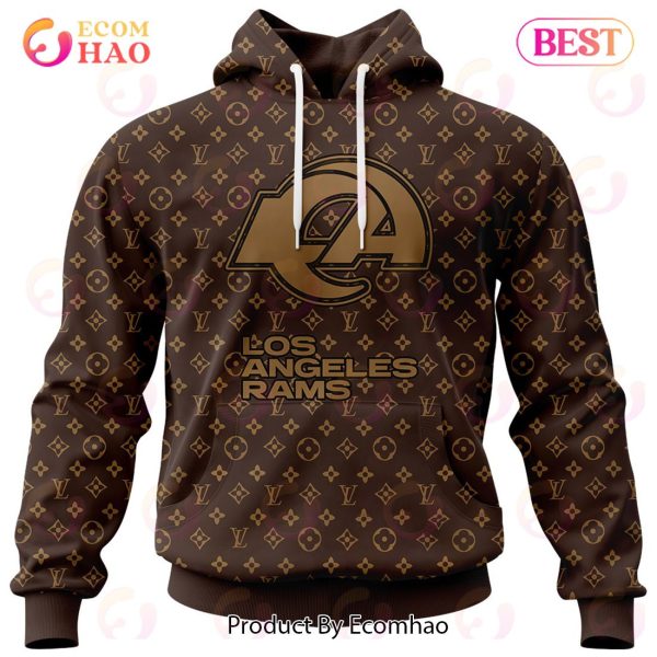NFL Rams Specialized Design In LV Style 3D Hoodie