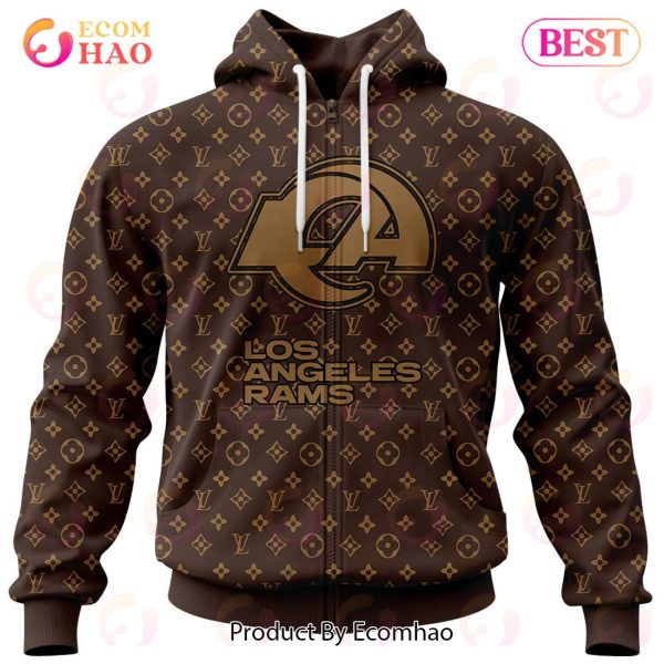 NFL Rams Specialized Design In LV Style 3D Hoodie