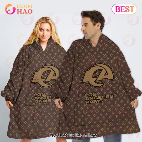 NFL Rams Specialized Design In LV Style 3D Hoodie
