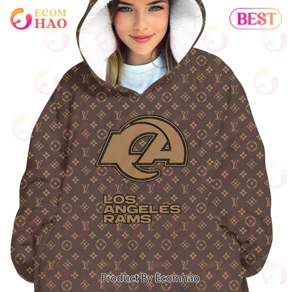 NFL Rams Specialized Design In LV Style 3D Hoodie