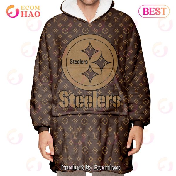 LV Brown Black Louis Vuitton Gifts 3D Hoodie - Ecomhao Store