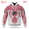 NFL Arizona Cardinals Norse Viking Symbols 3D Hoodie