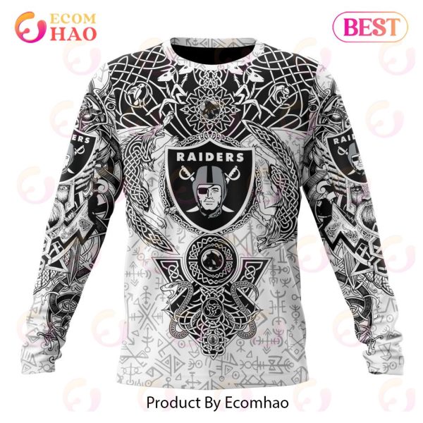 NHL Chicago Blackhawks – Specialized Norse Viking Symbols Hoodie Sweatshirt  3D Printed Custom Number And Name - Freedomdesign