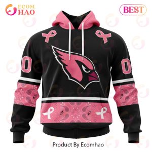 NFL Arizona Cardinals Specialized Design In Classic Style With Paisley! IN OCTOBER WE WEAR PINK BREAST CANCER Hoodie