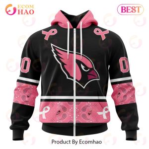 NFL Arizona Cardinals Specialized Design In Classic Style With Paisley! IN OCTOBER WE WEAR PINK BREAST CANCER Hoodie
