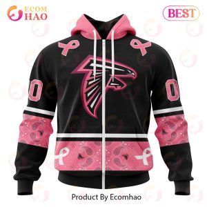NFL Atlanta Falcons Specialized Design In Classic Style With Paisley! IN OCTOBER WE WEAR PINK BREAST CANCER Hoodie