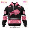 NFL Carolina Panthers Specialized Design In Classic Style With Paisley! IN OCTOBER WE WEAR PINK BREAST CANCER Hoodie