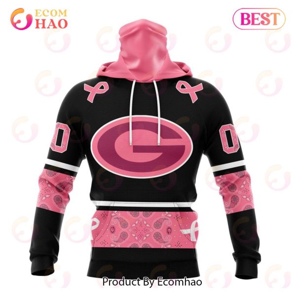 NFL Green Bay Packers Specialized Design In Classic Style With Paisley! IN OCTOBER WE WEAR PINK BREAST CANCER Hoodie
