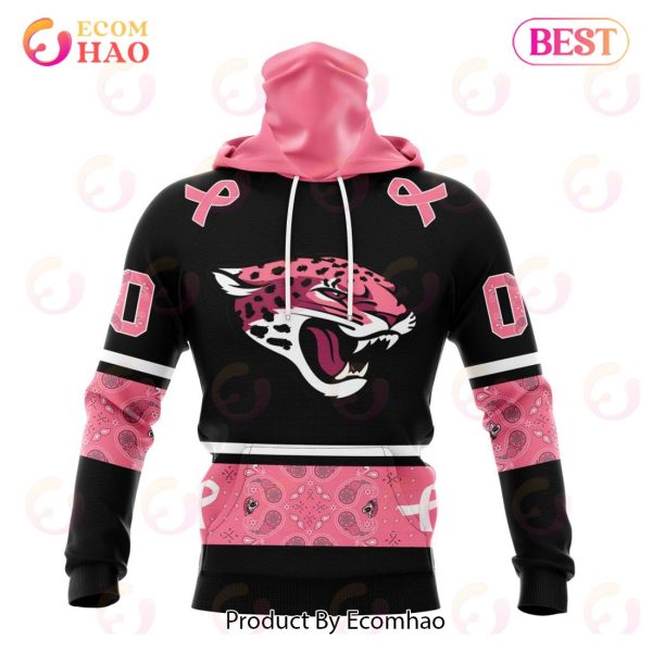 NFL Jacksonville Jaguars Specialized Design In Classic Style With Paisley! IN OCTOBER WE WEAR PINK BREAST CANCER Hoodie
