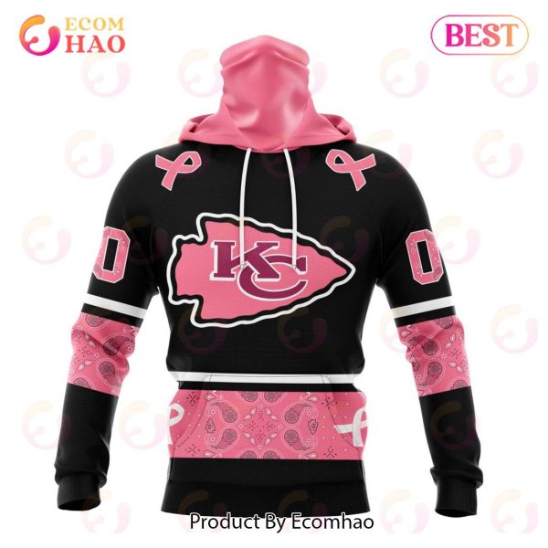 NFL Kansas City Chiefs Specialized Design In Classic Style With Paisley! IN OCTOBER WE WEAR PINK BREAST CANCER Hoodie